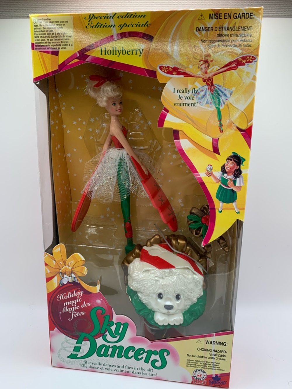 Hollyberry" Holiday Magic Sky Dancers doll from Galoob BNIB 1995